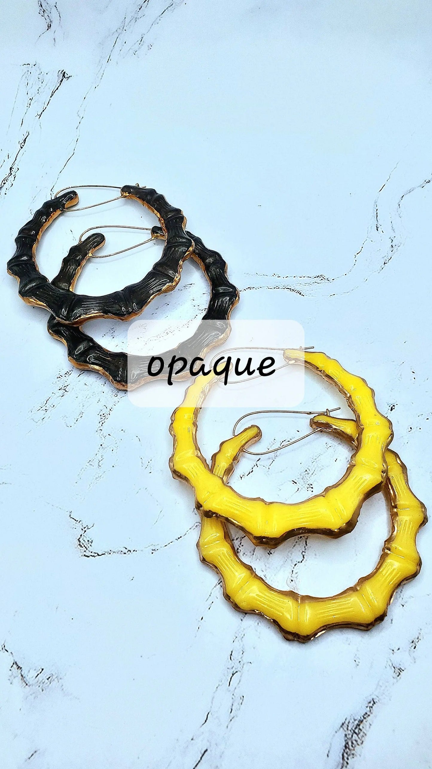 Bamboo earrings your way