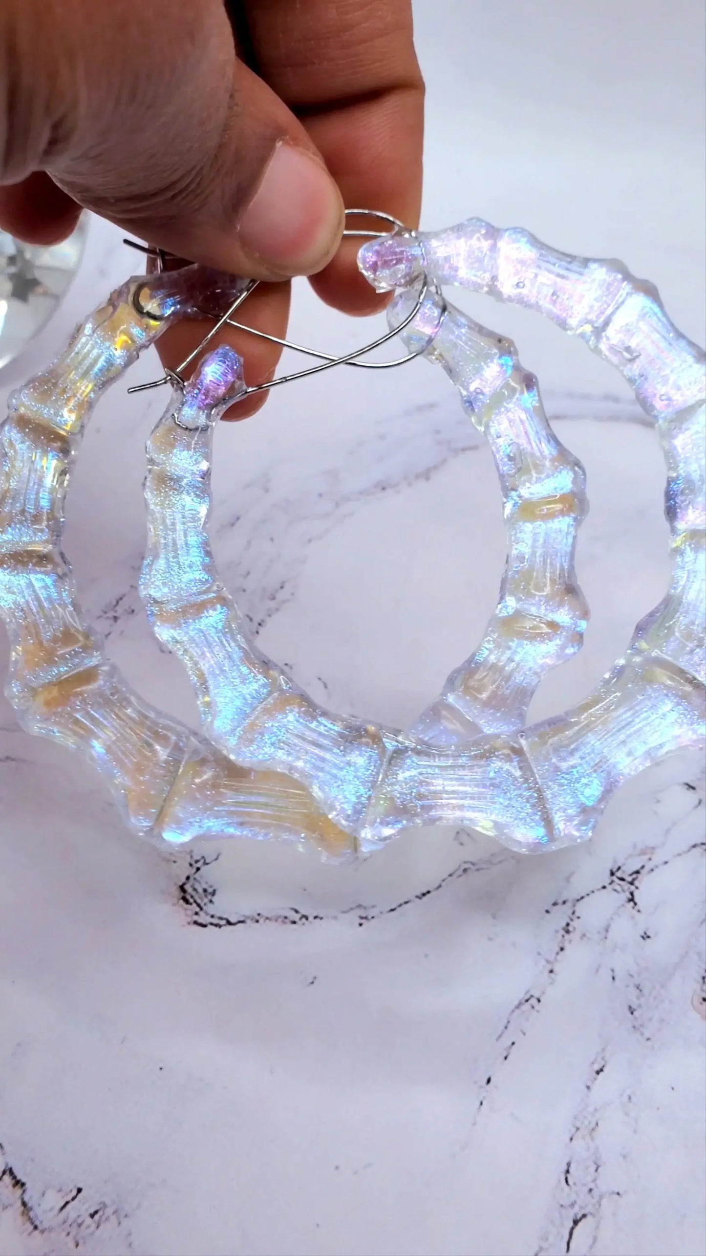 Bamboo earrings your way