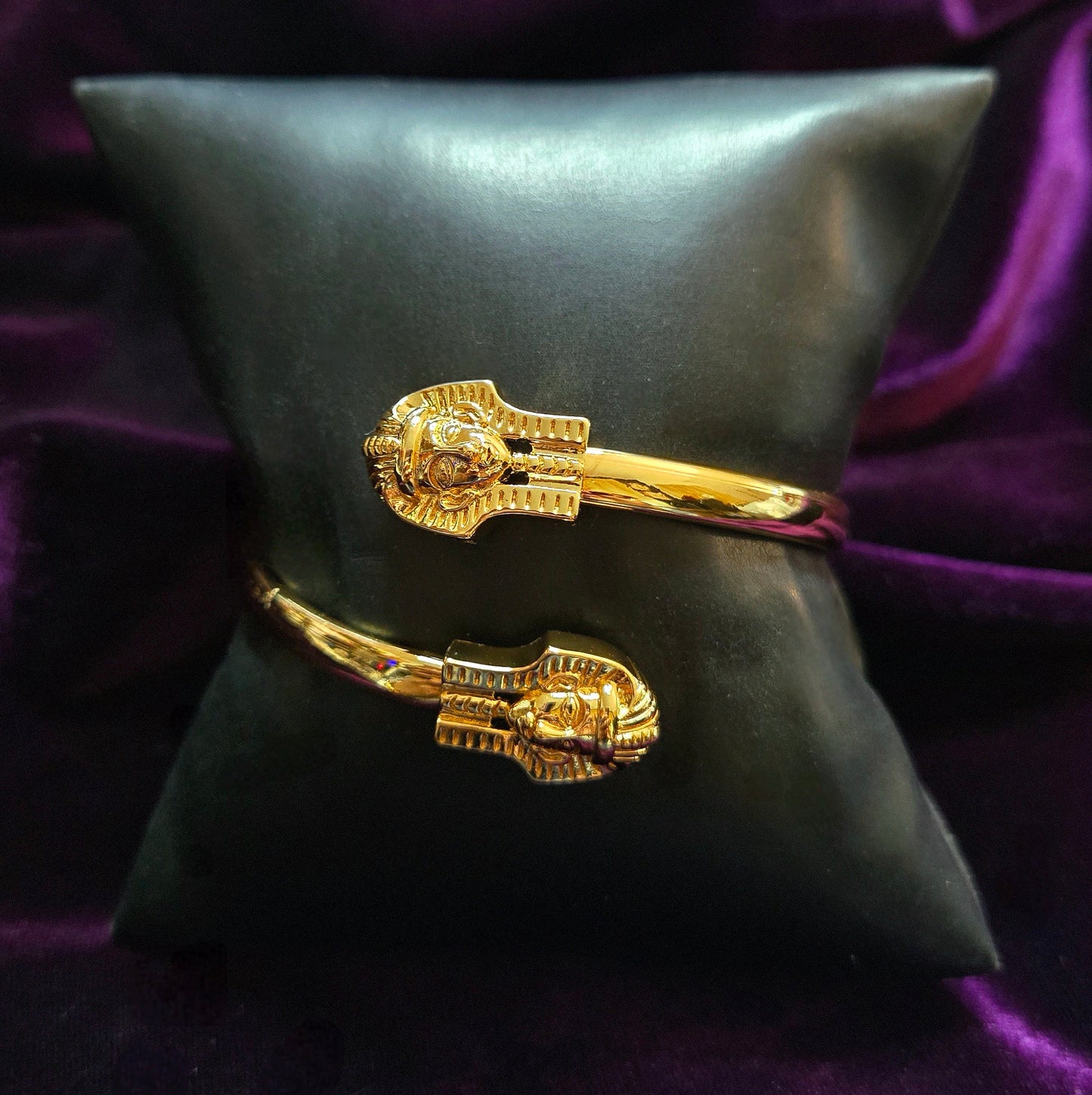 King Ramesses Adjustable Wrap Cuff Bracelet