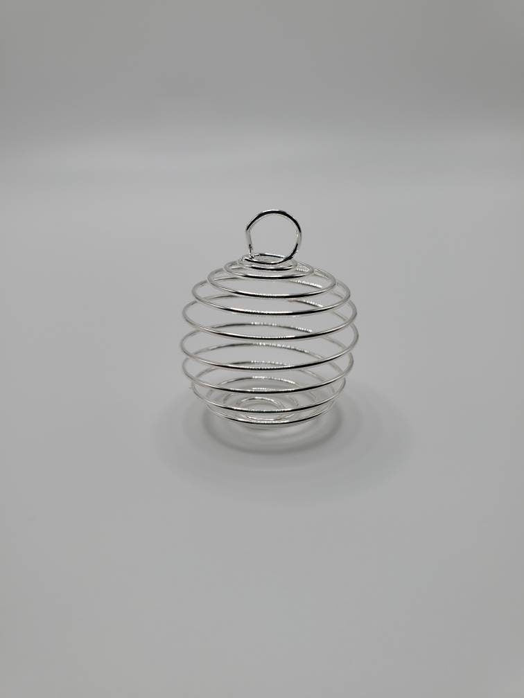 Spiral crystal cage