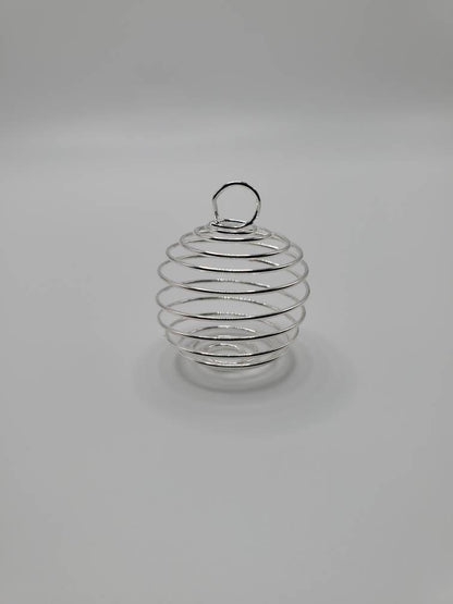 Spiral crystal cage