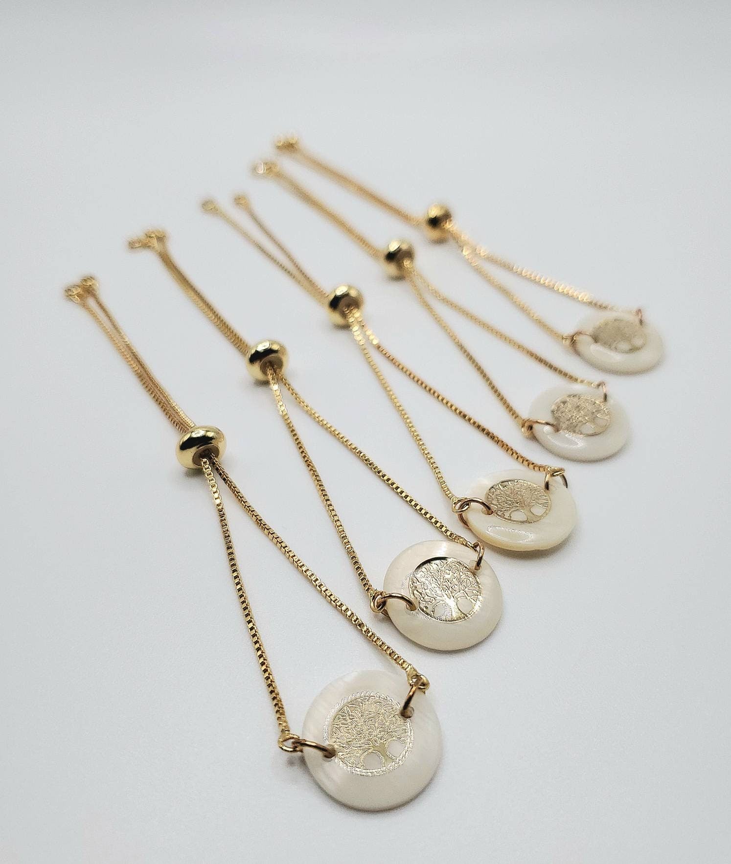 Tree of life adjustable bracelet