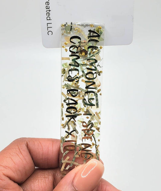 Credit card clip keychain