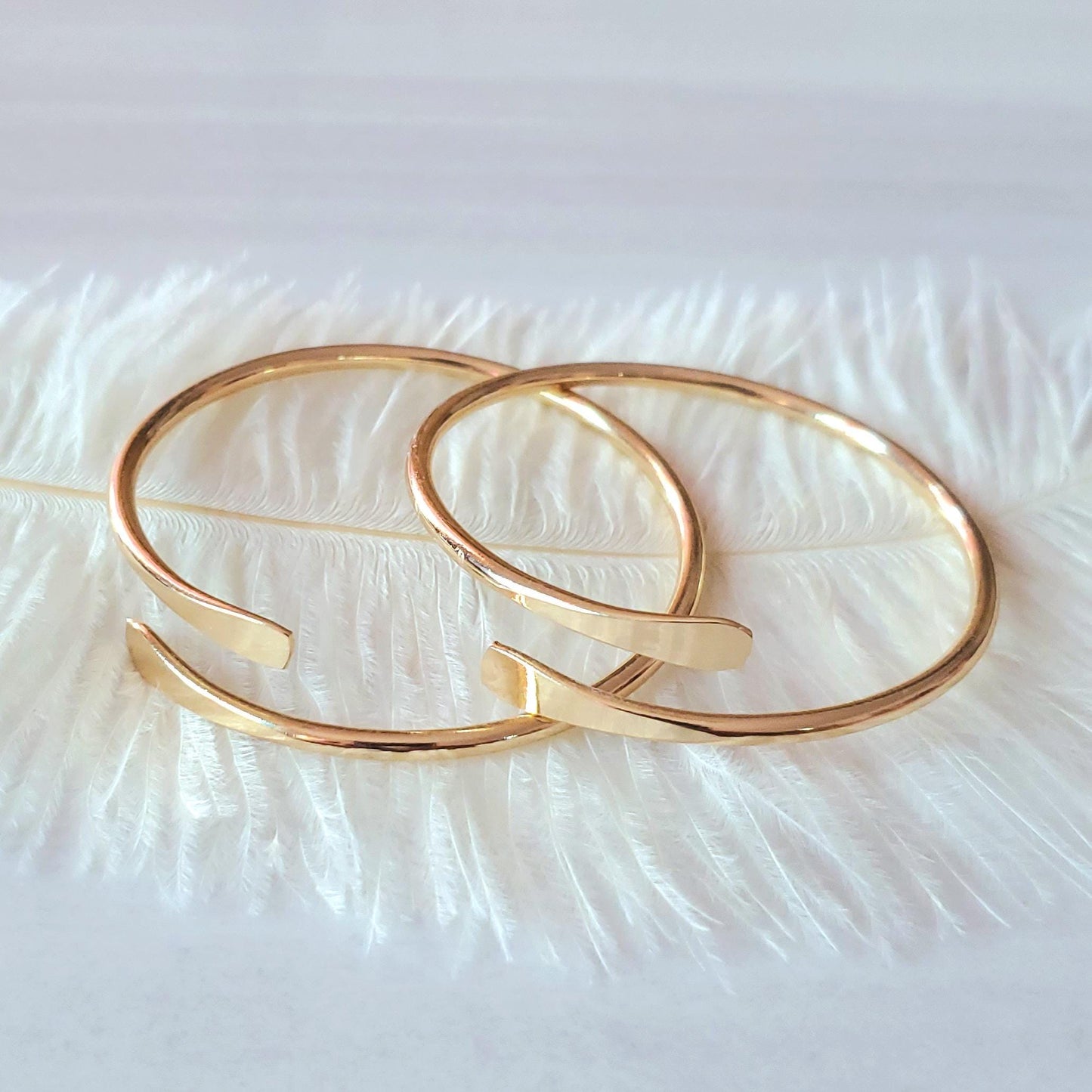 Cuff bangle bracelet set adjustable bangles