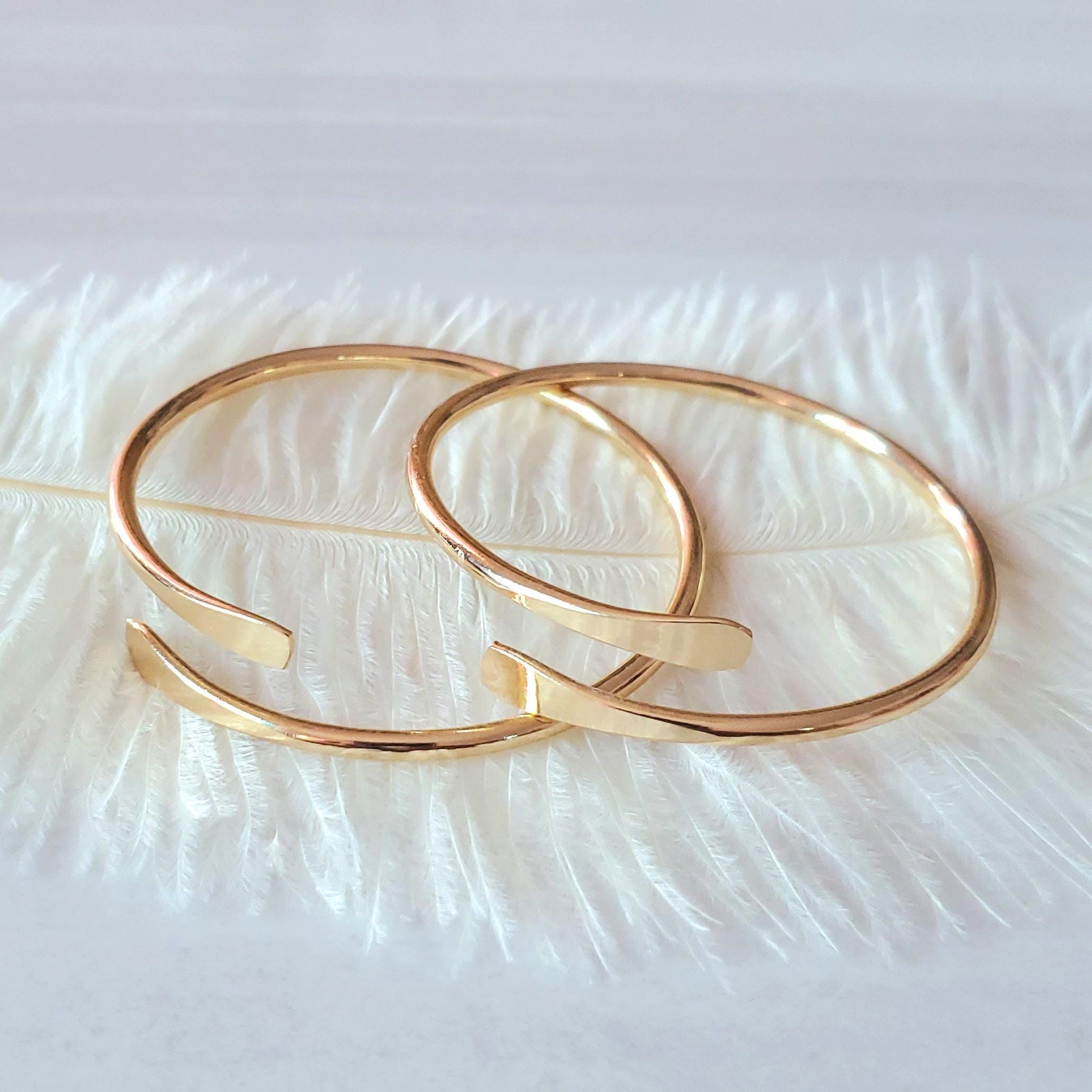 Cuff bangle bracelet set adjustable bangles