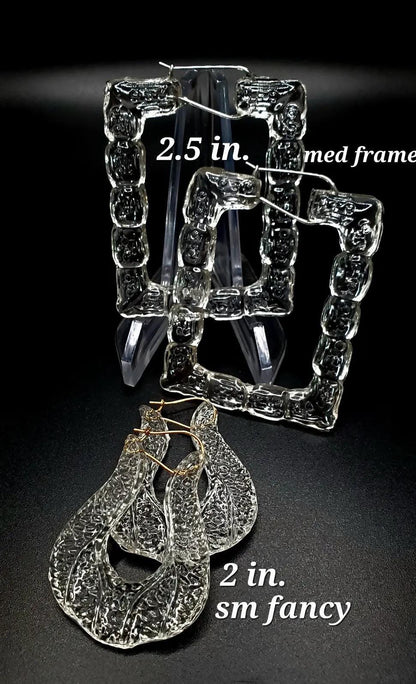 Opalike bamboo hoop earrings customizable beautifuleecreatedllc