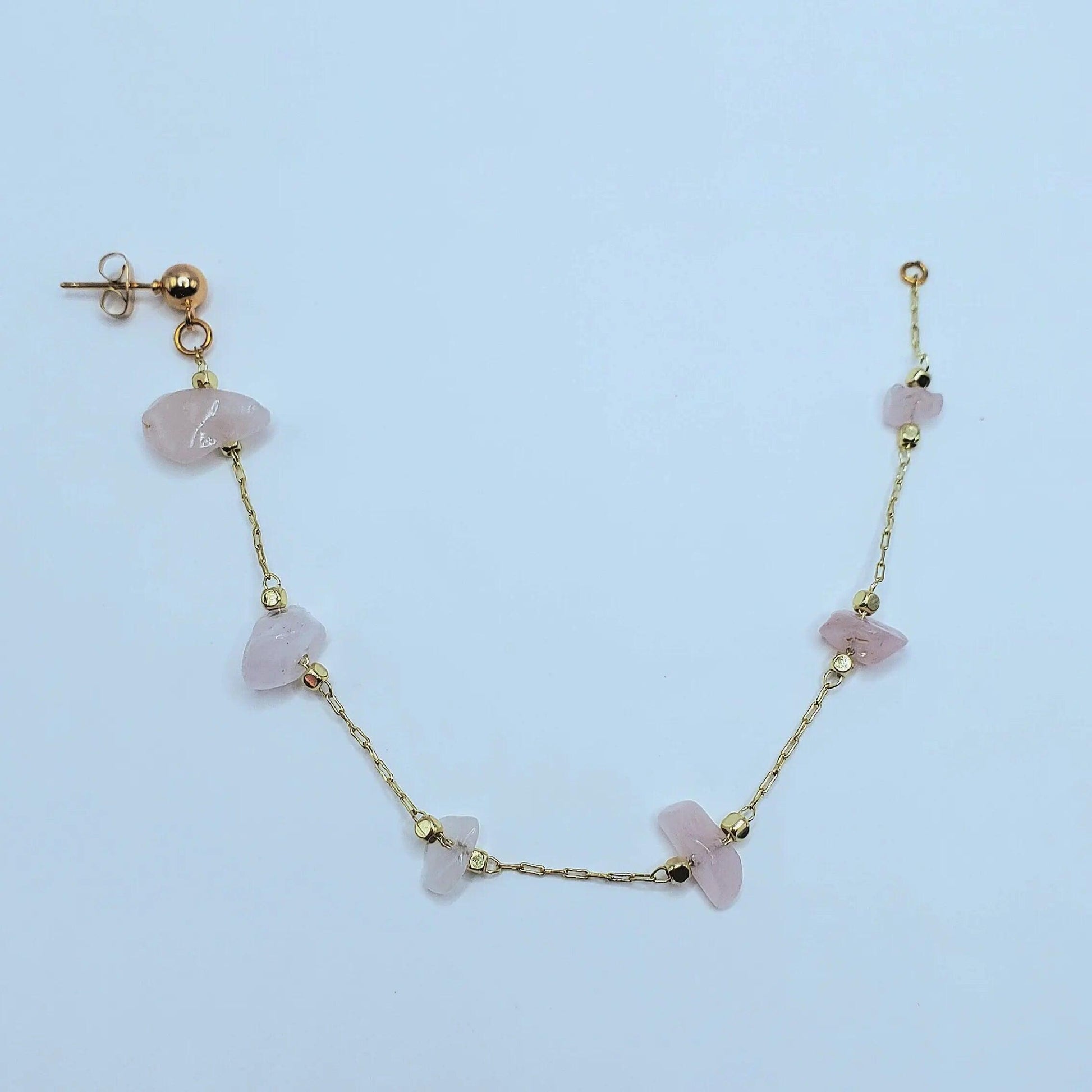 Crystal nose ring chain