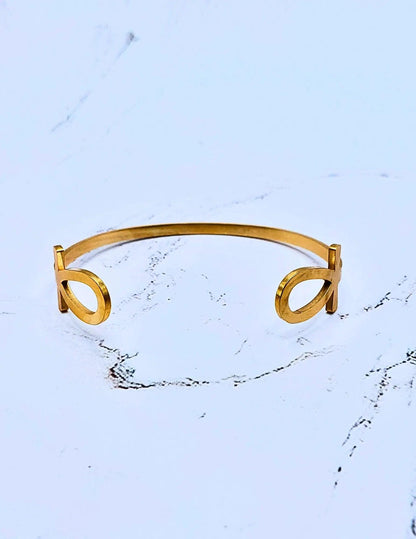 Ankh cuff bracelet