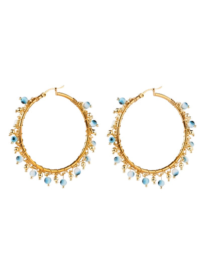 Evil Eye Hoop Earrings: Stylish and Protective Jewelry