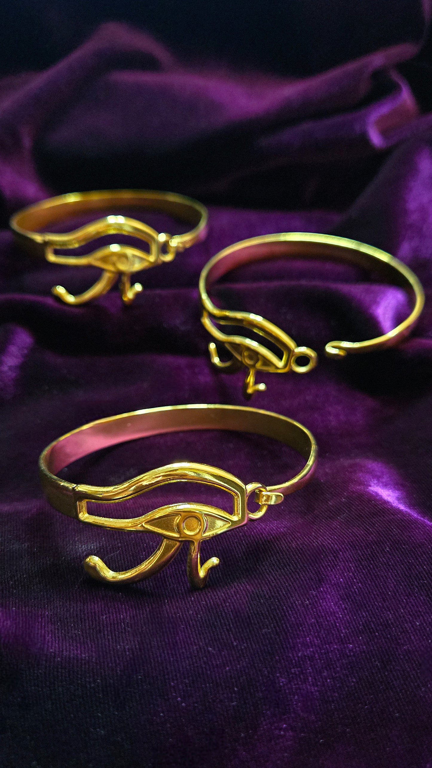 Eye of Ra Bangle Bracelet