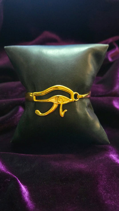 Eye of Ra Bangle Bracelet