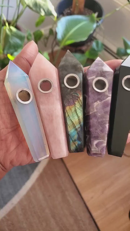 Crystal pipe