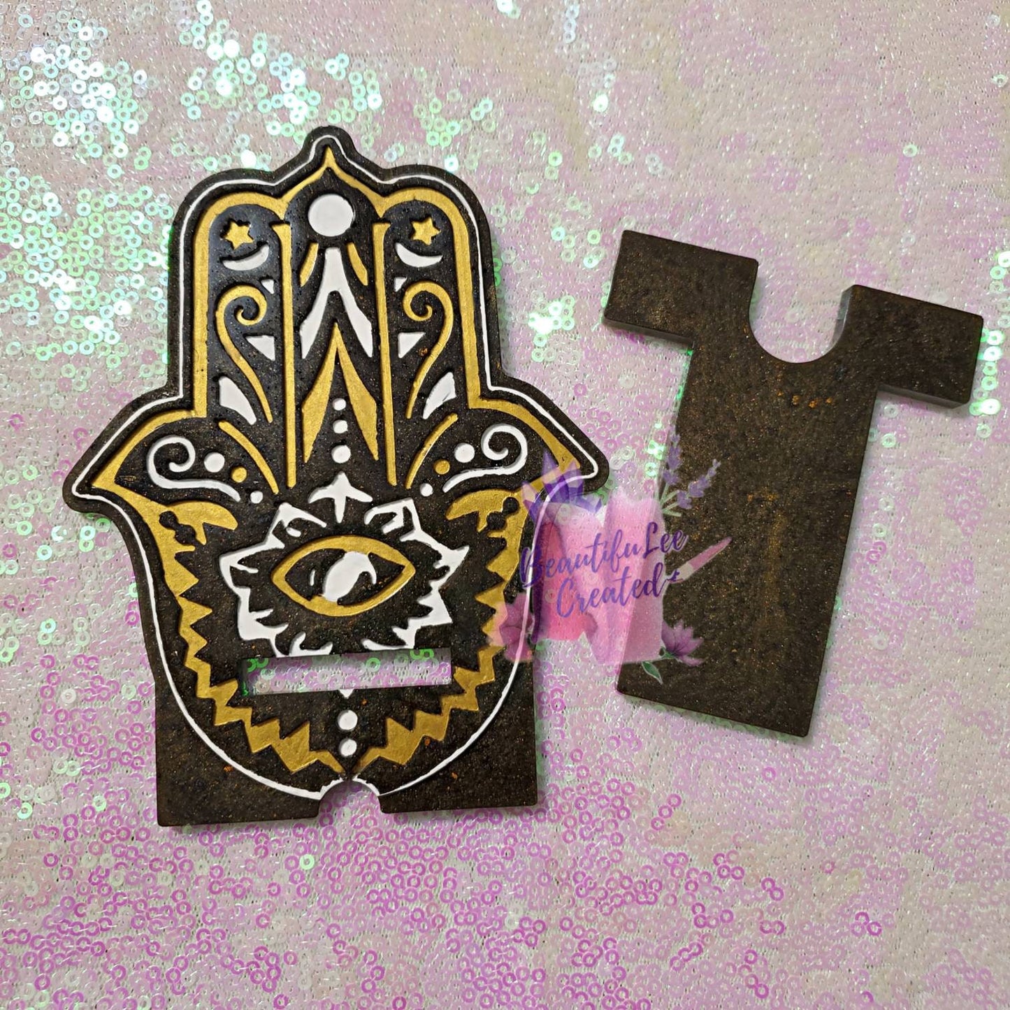 Hamsa hand phone stand