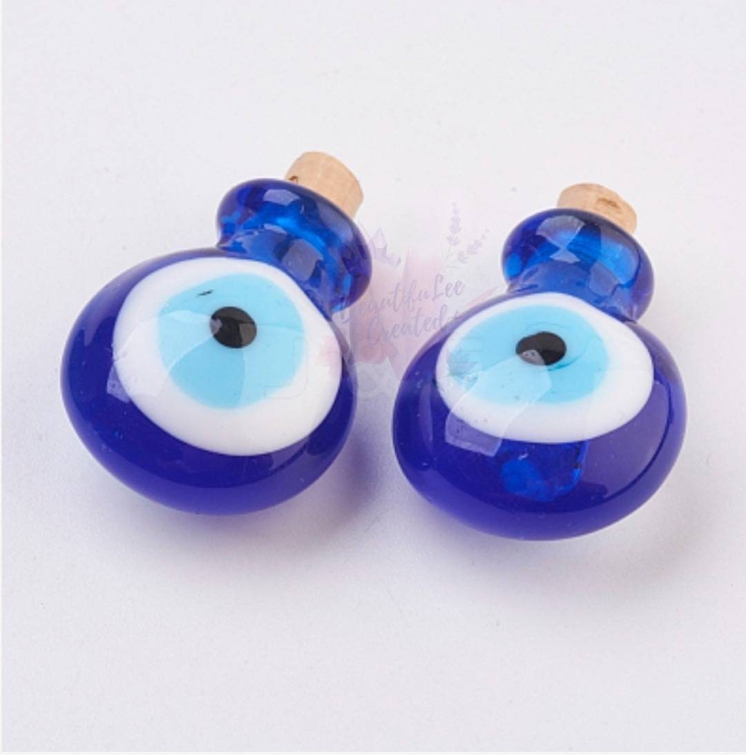 Evil eye vials (empty)