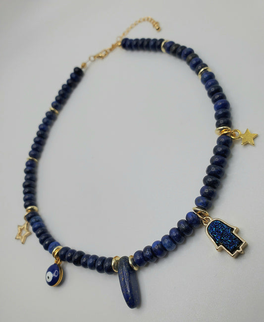 Lapis lazuli Midnight necklace