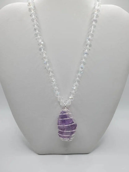 Spiral crystal cages