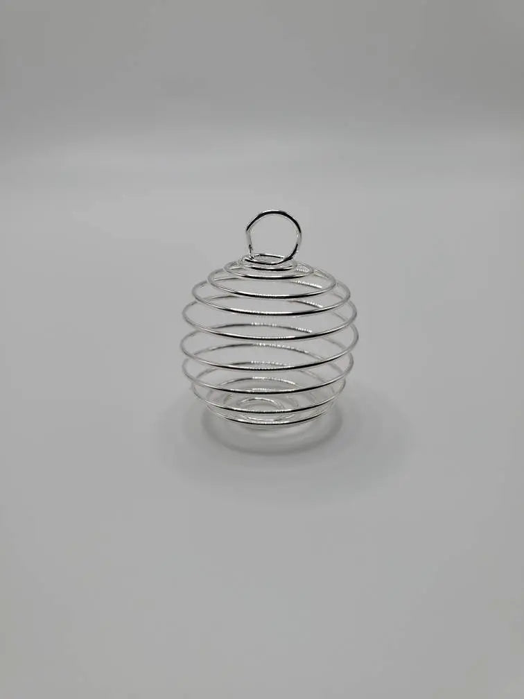 Spiral crystal cages