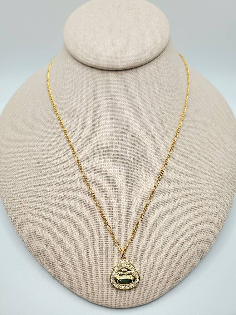 Buddha pendant necklace