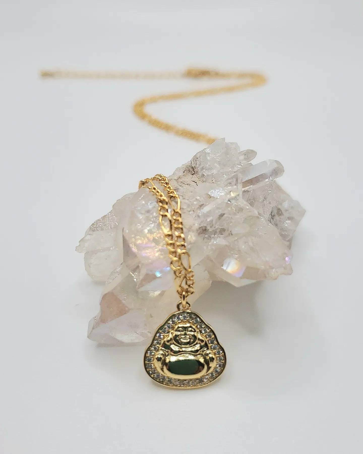 Buddha pendant necklace